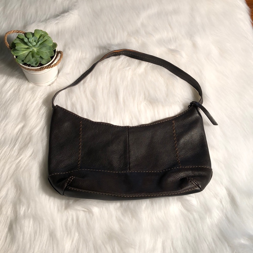 The Sak brown leather purse